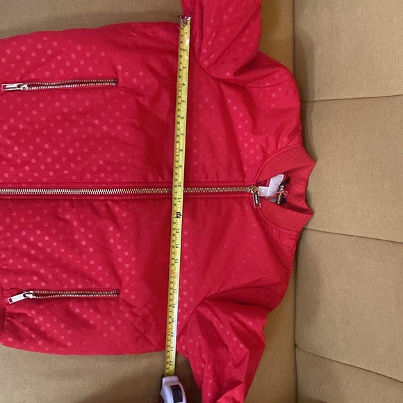 MICHAEL Michael Kors Polka Dot Bomber Jacket/Pouch - Picture 4 of 4